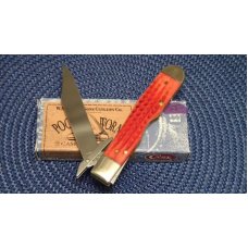 Case XX USA 2003 Pocket Worn Old Red Bone 6111 1/2L SS Cheetah Knife - NIB Case XX USA 2003 Pocket Worn Old Red Bone 6111 1/2L SS Cheetah Knife - NIB