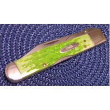 Case XX USA 2004 Key Lime Green Bone 6111 1/2L SS Limited Edition Cheetah Knife - NIB Case XX USA 2004 Key Lime Green Bone 6111 1/2L SS Limited Edition Cheetah Knife - NIB