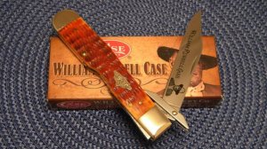 Case XX USA W.R. Case 2007 Chestnut Bone 6111 1/2L SS Cheetah Knife - NIB