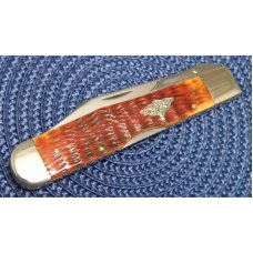 Case XX USA W.R. Case 2007 Chestnut Bone 6111 1/2L SS Cheetah Knife - NIB Case XX USA W.R. Case 2007 Chestnut Bone 6111 1/2L SS Cheetah Knife - NIB
