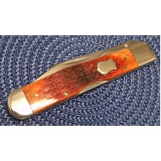 Case Bros. Cutlery Co. USA 2003 Chestnut Bone 6111 1/2L SS Cheetah Knife - NIB Case Bros. Cutlery Co. USA 2003 Chestnut Bone 6111 1/2L SS Cheetah Knife - NIB
