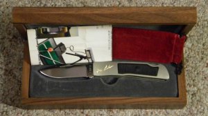 Gerber Portland, OR 97223 USA R.W. Loveless 1st Limited Edition Lockback Knife c.1980's - NIB 