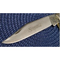Schrade USA SC500 Rams Scrimshaw Folding Hunter Linerlock Knife c.1980 - NIB Schrade USA SC500 Rams Scrimshaw Folding Hunter Linerlock Knife c.1980 - NIB