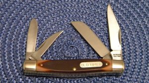 Schrade USA 44OT Delrin Old Timer Workmate 4 Blade Stockman Knife