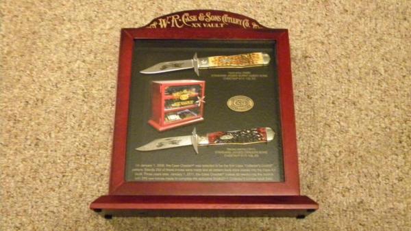 2011 Case Cheetah 6111 1/2L SS Vault knife set - NIB 2011 Case Cheetah 6111 1/2L SS Vault knife set - NIB