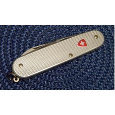 Victorinox Switzerland Stainless Rostfrei Silver Alox Cadet Officier Suisse Knife Victorinox Switzerland Stainless Rostfrei Silver Alox Cadet Officier Suisse Knife