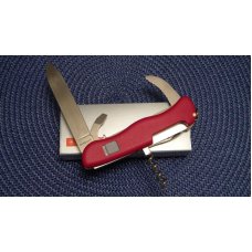 Victorinox Switzerland Stainless Rostfrei Red Hunter Lockback Swiss Army Knife - NIB Victorinox Switzerland Stainless Rostfrei Red Hunter Lockback Swiss Army Knife - NIB
