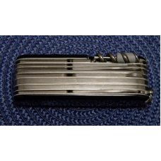 Victorinox Switzerland Stainless Rostfrei Swiss Champ Officier Suisse Swiss Army Knife & Pouch