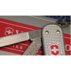 Victorinox Switzerland Stainless Rostfrei Classic Silver Alox Swiss Army Knife - NIB
