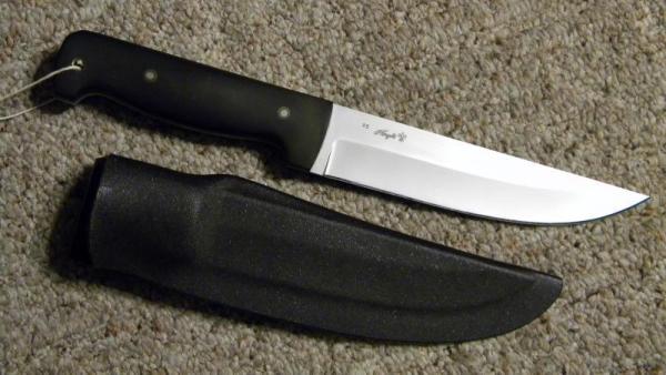 Custom Fixed Blade Fighter Sheath Knife by Frank Vought Jr.