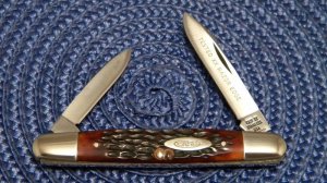 Case XX Stainless USA 10 Dot (1970) Bone 06263 SSP Pen Knife