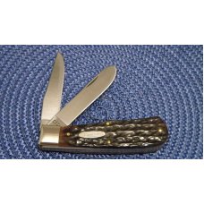 Camillus New York USA Bone Remington Salutes The NKCA 1972-1997 Mini Trapper Knife Camillus New York USA Bone Remington Salutes The NKCA 1972-1997 Mini Trapper Knife