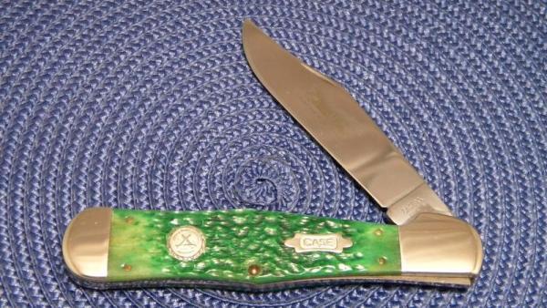Case XX USA 1990 Green Bone BGC61050 SS NKCA Museum Series Coke Bottle Knife Case XX USA 1990 Green Bone BGC61050 SS NKCA Museum Series Coke Bottle Knife