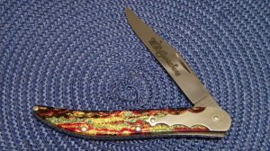 Case Classic 1992 Christmas Tree 10095 Barn Door Hinge Toothpick Knife