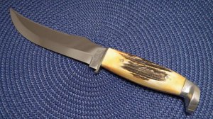 Case XX USA 1965-69 Stag 523-6 Fixed Blade Sheath Knife