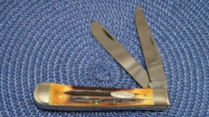 Case XX USA 1965-69 Stag 5254 Trapper Knife