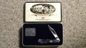 Case XX USA 1999 Bone 61549 L SS Copperlock Case Collectors Lifetime Memeber Annual Knife - NIB