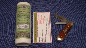 Great Eastern Cutlery Northfield UN-X-LD 2008 Amber Jigged Bone 251208J Jack Knife 1 of 50