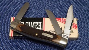 Schrade USA 89OT Delrin Old Timer Blazer Stockman Knife - NIB