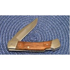 Schrade + USA LTD. Wood Folding Lockback Knife with Duck Shield Schrade + USA LTD. Wood Folding Lockback Knife with Duck Shield