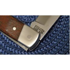 Schrade + USA LTD. Wood Folding Lockback Knife with Duck Shield Schrade + USA LTD. Wood Folding Lockback Knife with Duck Shield