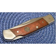 Schrade + USA LTD. Wood Folding Lockback Knife with Duck Shield Schrade + USA LTD. Wood Folding Lockback Knife with Duck Shield