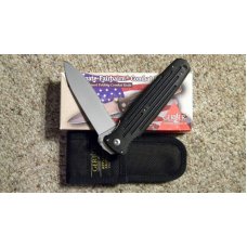 Gerber USA Model 05790 Applegate Fairbairn Combat Folding Knife and Pouch - NIB