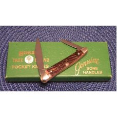 Boker Solingen Germany Tree Brand Classic Bone 240 2 Blade Stockman Knife c..1970's - NIB Boker Solingen Germany Tree Brand Classic Bone 240 2 Blade Stockman Knife c..1970's - NIB