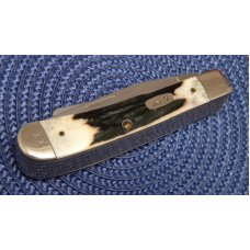 Case XX USA 3 Dot (1997) Midnight Stag M5554 SS Beast 5 Blade Trapper Knife - NIB Case XX USA 3 Dot (1997) Midnight Stag M5554 SS Beast 5 Blade Trapper Knife - NIB
