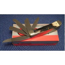 Case XX USA 3 Dot (1997) Midnight Stag M5554 SS Beast 5 Blade Trapper Knife - NIB Case XX USA 3 Dot (1997) Midnight Stag M5554 SS Beast 5 Blade Trapper Knife - NIB