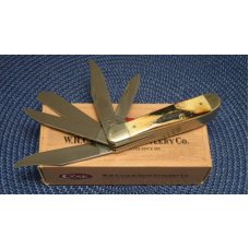 Case XX USA 2 Dot (1998) Stag 5549 SS 5 Blade Copperhead Knife - NIB Case XX USA 2 Dot (1998) Stag 5549 SS 5 Blade Copperhead Knife - NIB