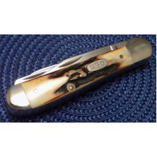 Case XX USA 2 Dot (1998) Stag 5549 SS 5 Blade Copperhead Knife - NIB Case XX USA 2 Dot (1998) Stag 5549 SS 5 Blade Copperhead Knife - NIB