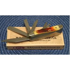 Case XX USA 3 Dot (1997) Red Stag R5520 SS 5 Blade Peanut Knife - NIB Case XX USA 3 Dot (1997) Red Stag R5520 SS 5 Blade Peanut Knife - NIB