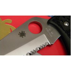 Spyderco VG-10 Seki-City Japan C10SBK Serrated Endura Tactical Lockback Knife - NIB Spyderco VG-10 Seki-City Japan C10SBK Serrated Endura Tactical Lockback Knife - NIB