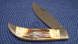 Case XX USA 4 Dot (1976) Stag 5172 SSP Razor Edge Clasp Knife