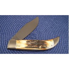 Case XX USA 4 Dot (1976) Stag 5172 SSP Razor Edge Clasp Knife Case XX USA 4 Dot (1976) Stag 5172 SSP Razor Edge Clasp Knife