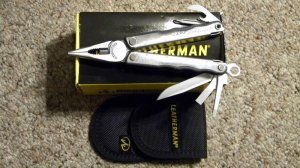 Leatherman Kick Multi Tool Knife and Nylon Pouch - NIB