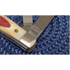 Case XX USA 2007 Stag 5344 SS Red Shield Stockman Knife Case XX USA 2007 Stag 5344 SS Red Shield Stockman Knife