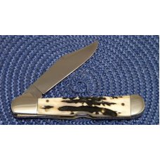 Case XX USA 1997 Midnight Stag 51549L SS First Production Run Copperlock Knife - SFO Case XX USA 1997 Midnight Stag 51549L SS First Production Run Copperlock Knife - SFO