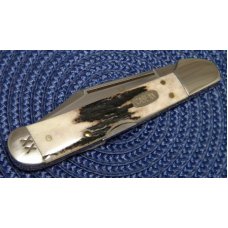 Case XX USA 1997 Midnight Stag 51549L SS First Production Run Copperlock Knife - SFO Case XX USA 1997 Midnight Stag 51549L SS First Production Run Copperlock Knife - SFO