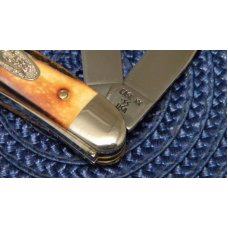 Case XX SS USA 1 Dot (1989) Stag 5318 HP SS Stockman Knife Case XX SS USA 1 Dot (1989) Stag 5318 HP SS Stockman Knife