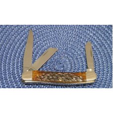 Case XX SS USA 4 Dot (1986) Bone 6318 SHSP Stockman Knife Case XX SS USA 4 Dot (1986) Bone 6318 SHSP Stockman Knife