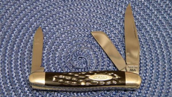 Case XX USA 7 Dot (1973) Bone 6318 HE Stockman Knife Case XX USA 7 Dot (1973) Bone 6318 HE Stockman Knife