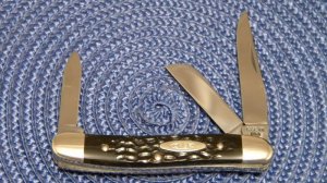 Case XX USA 2 Dot (1978) Bone 6318 HE Stockman Knife