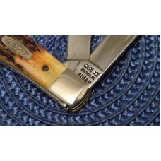 Case XX Bradford, PA USA 1992 Stag 53032 SS Stockman Knife Case XX Bradford, PA USA 1992 Stag 53032 SS Stockman Knife