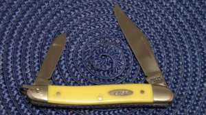 Case XX USA 1 Dot (1979) Yellow 03244R Knife