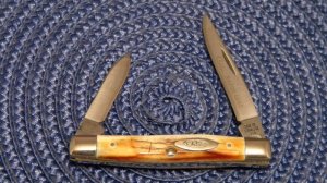 Case XX Stainless USA 4 Dot (1976) Stag 5233 SSP Razor Edge Pen Knife