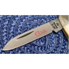 Case XX Stainless USA 2 Dot (1978) Stag Red Etch 5279 SSP Equal End Pen Knife Case XX Stainless USA 2 Dot (1978) Stag Red Etch 5279 SSP Equal End Pen Knife
