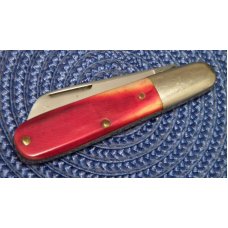 Vintage Robeson Shuredge USA 511178 Strawberry Bone Barlow Knife