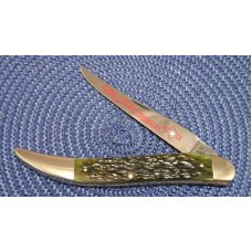 Case XX SS USA 6 Dot (1984) Texas Toothpicks Knife Set in Wood Display Case XX SS USA 6 Dot (1984) Texas Toothpicks Knife Set in Wood Display